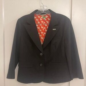 Wool Yorkie Dog Blazer Preppy Academia Business Anthropologie